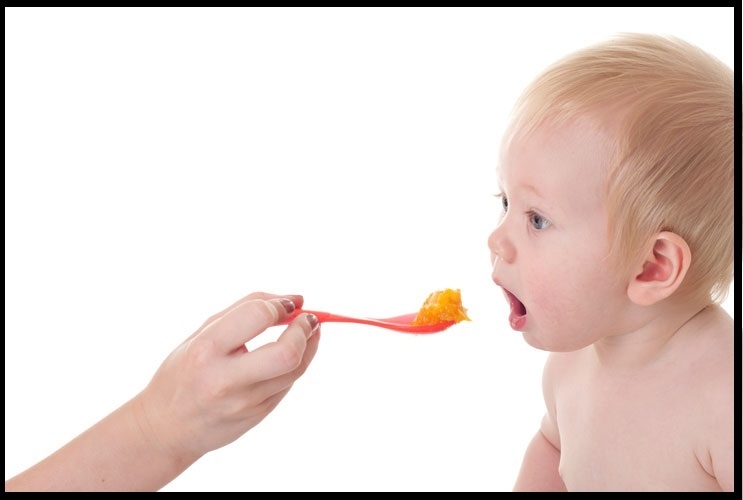 Starting Solid Foods: Spoon-feeding your 4 to 7 month old